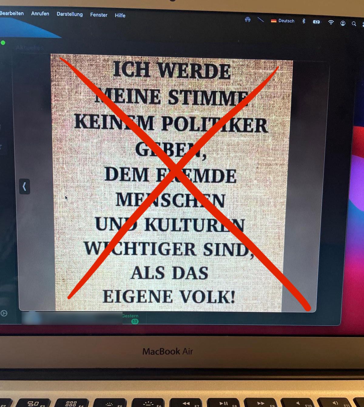 das eigene Volk
