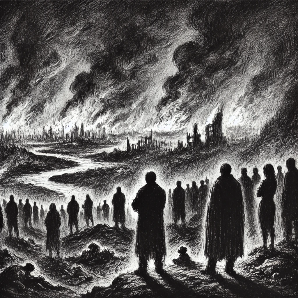 world is burning